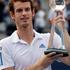 Andy Murray zmaga veselje proslavljanje slavje pokal trofeja