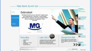 Kot kaže, banka M&G v Slovenijo naslednje leto ne pride, prav tako nikomur ne bo
