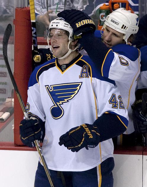 Vancouver Canucks : St. Louis Blues 3:2