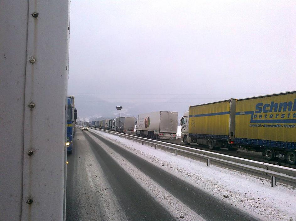 Zastoj na štajerski avtocesti