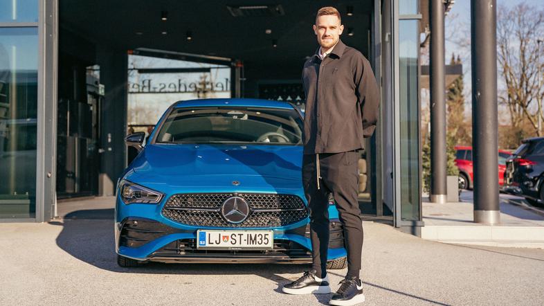 Timi Max Elšnik in mercedes-benz CLA