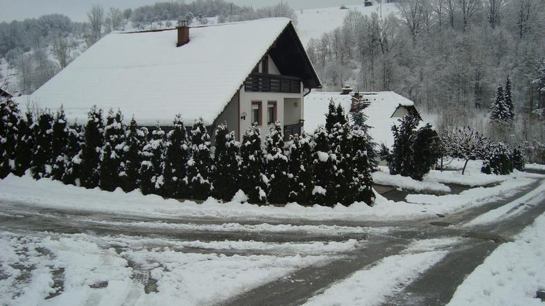 "V stanovanjski coni se je veliko gradilo, gradbeni stroji so uničevali cesto, z