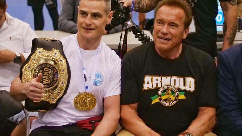 Marjan Bolhar in Arnold Schwarzenegger