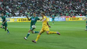 Berič je prinesel zmago Mariborčanov, ki pa bi lahko ostali brez zmage, a je nev