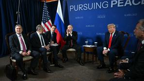 Donald Trump in Vladimir Putin, vrh na Aljaski
