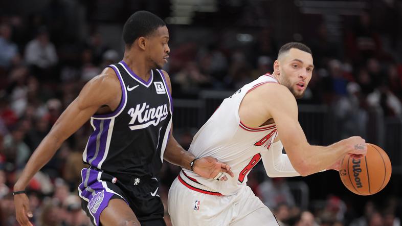 De'Aaron Fox in Zach LaVine