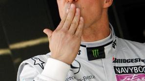Schumacher bo imel ta konec tedna priložnost, da kritikom zapre usta. (Foto: Reu