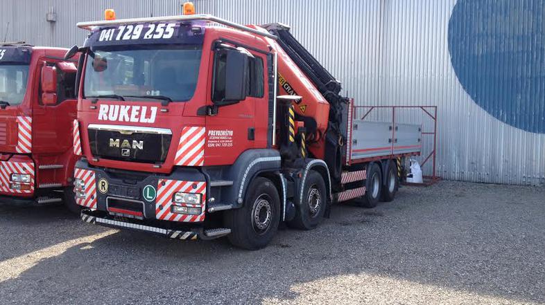 Ukradeni tovornjak MAN