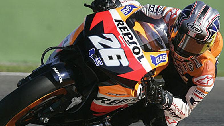 Dani Pedrosa si je priboril še četrti najboljši štartni položaj v tej sezoni.