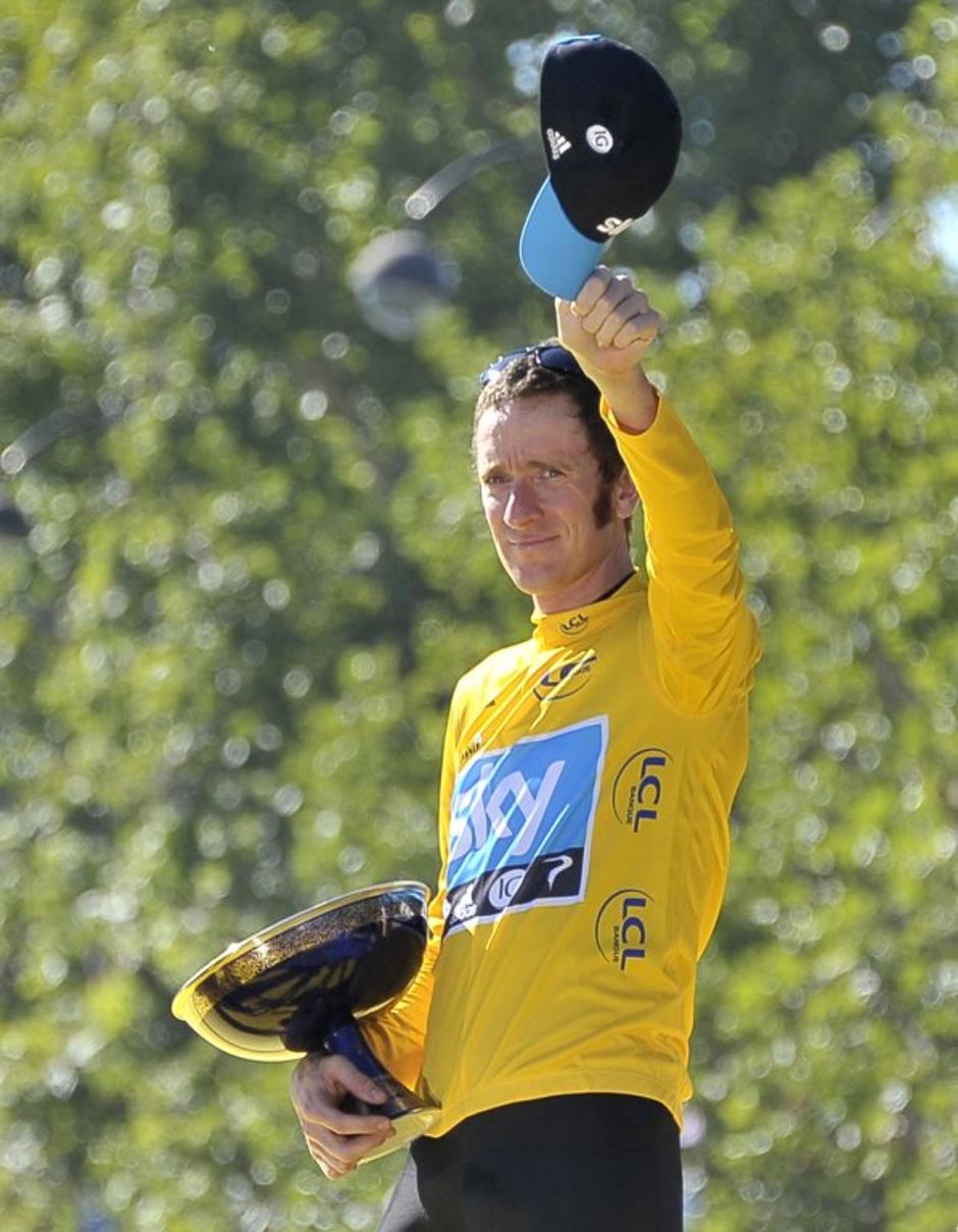 Bradley Wiggins Tour dirka po Franciji zmagovalec | Avtor: EPA