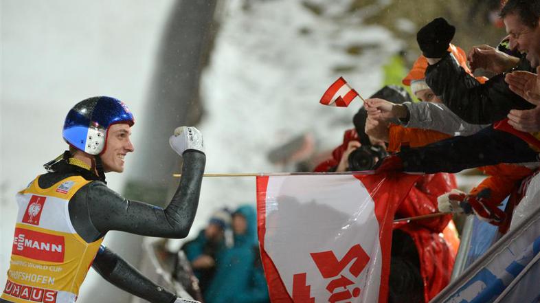 Schlierenzauer navijači novoletna turneja zmaga Bischofshofen svetovni pokal