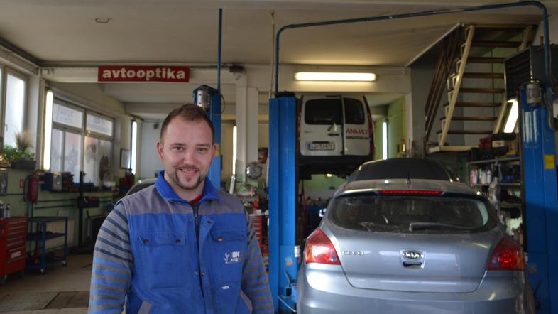 Mehanik leta 2018 Anže Soklič