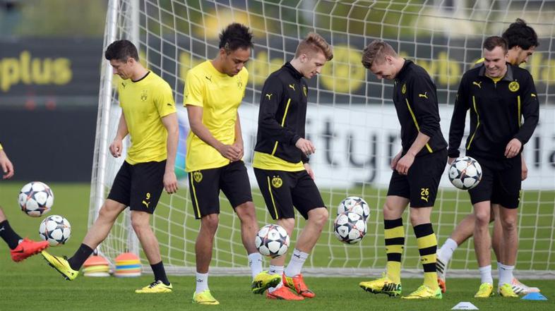 Borussia Dortmund Real Madrid Liga prvakov četrtfinale Reus Aubameyang