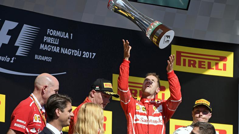 Sebastian Vettel VN Madžarske