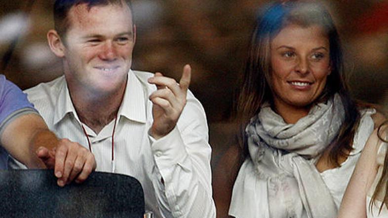 Wayne Rooney in njegova Coleen