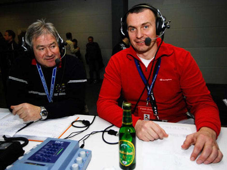 Uroš Šerbec se je dobro znašel tudi v vlogi televizijskega komentatorja. | Avtor: Žurnal24 main