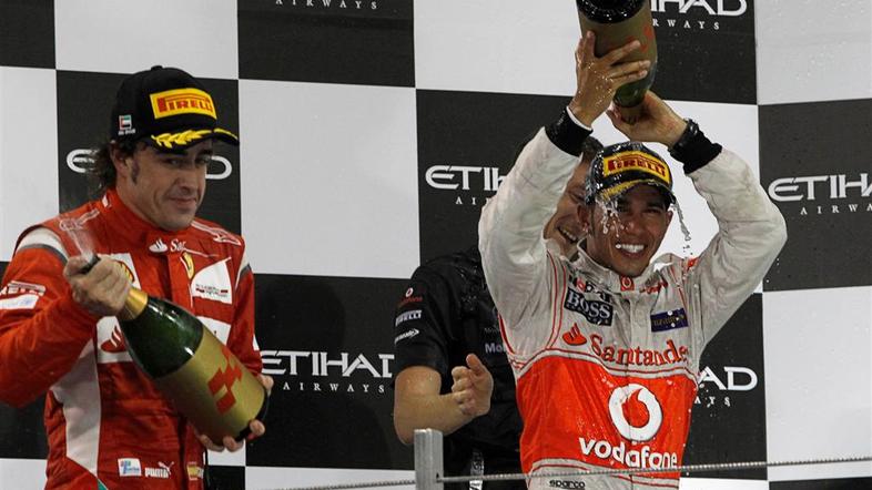 Velika nagrada VN Abu Dabi ZAE Združeni arabski Emirati formula 1 Lewis Hamilton