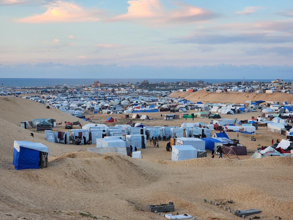 begunsko taborišče v Rafi | Avtor: Profimedia