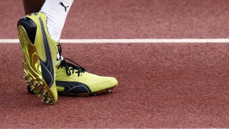 Usain Bolt je s pomočjo svojih hitrih kopačk slavil v teku na 100 in 200 metrov.