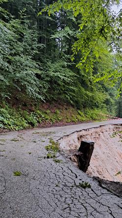Gorenja vas - Poljane, neurje, poplave