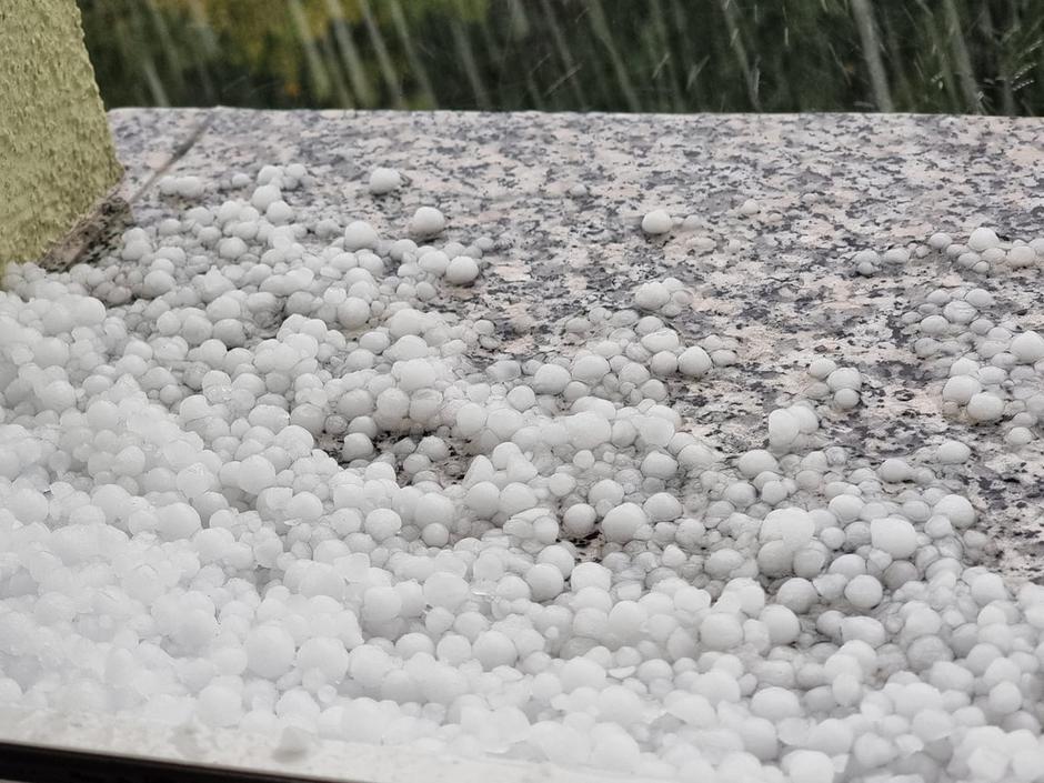 Toča v Tržiču | Avtor: Facebook/Malči Meglič