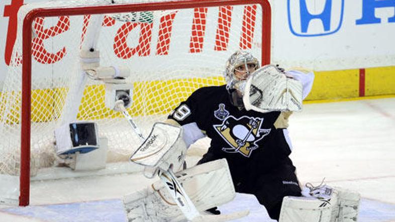 Fleury je prejšnjo sezono s moštvom Pittsburgh Penguins osvojil Stanleyjev pokal