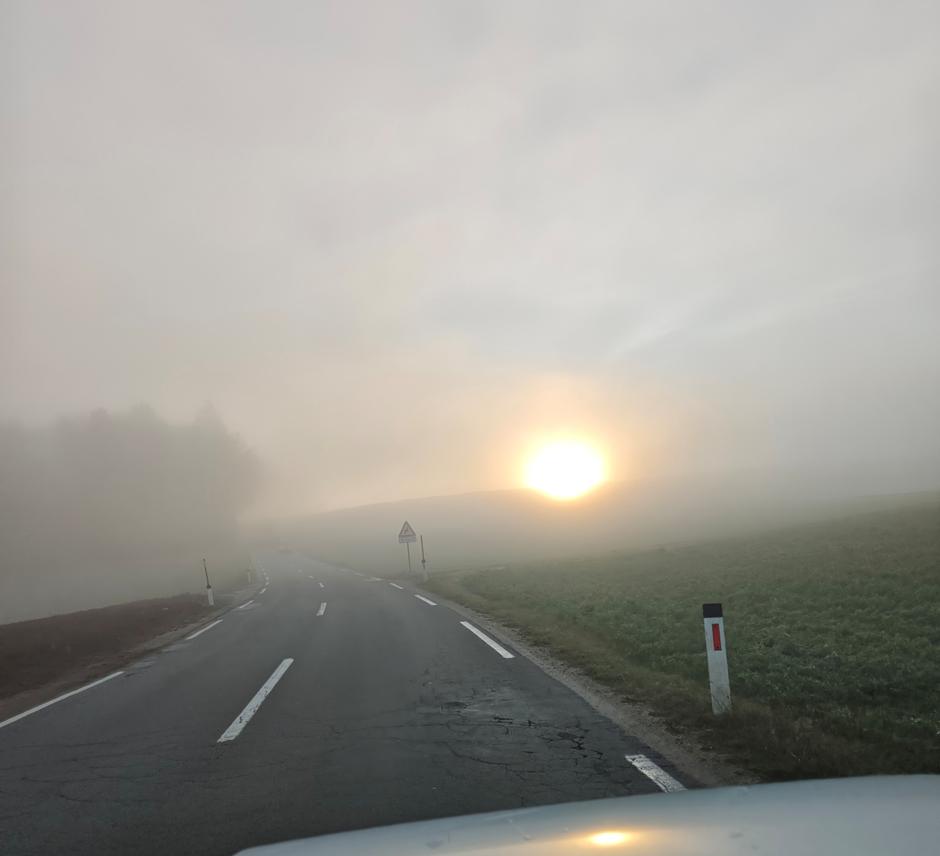 Megla, inverzija, sonce | Avtor: Žurnal24 