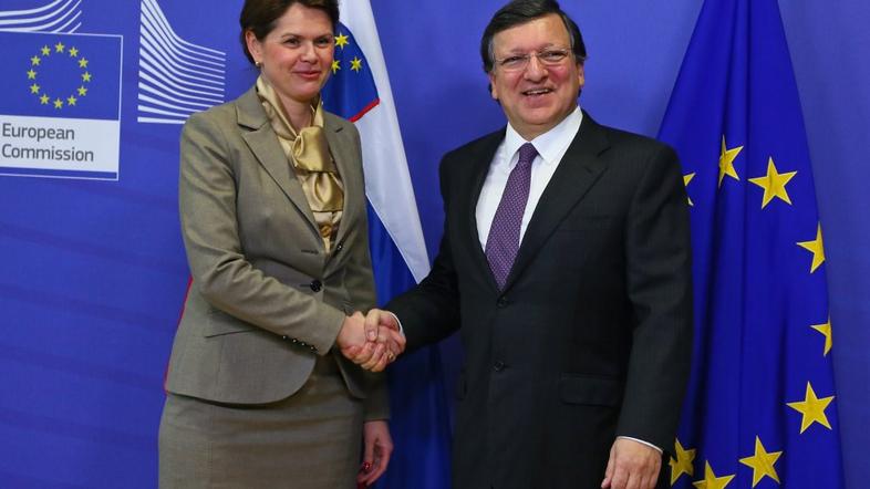 Bratušek in Barroso