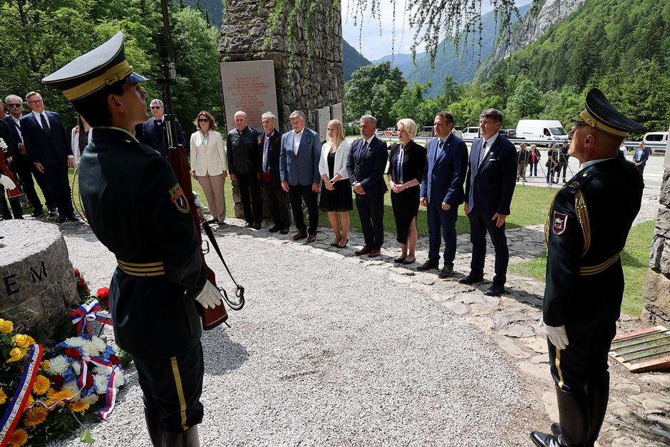 Spominska slovesnost, Ljubelj, 10.6.2023 | Avtor: Iztok Pipan, TV Medvode