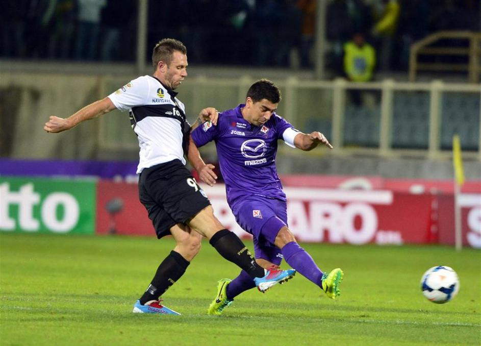 Pizarro Cassano Fiorentina Parma Serie A Italija liga prvenstvo