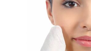 Koža ženska čiščenje robček