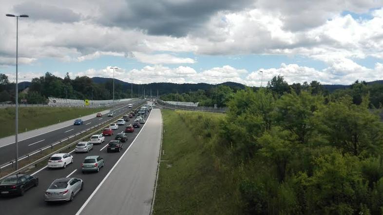 Obvoznica proti Bizoviku, gneča