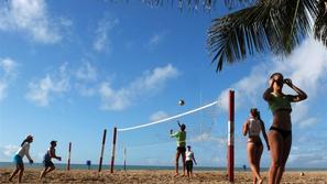 Brazilija Boa Viagen plaža Recife obala morje pokal konfederacij