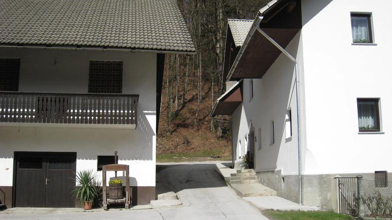 Po novem naj bi šel kilometer dolg odsek mimo dvorišča in ne več čezenj. (Foto: 