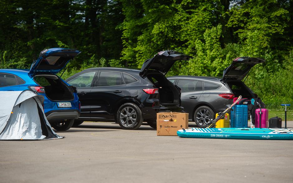 Ford družinski avto primerjava nalaganje prtljage | Avtor: Anže Petkovšek