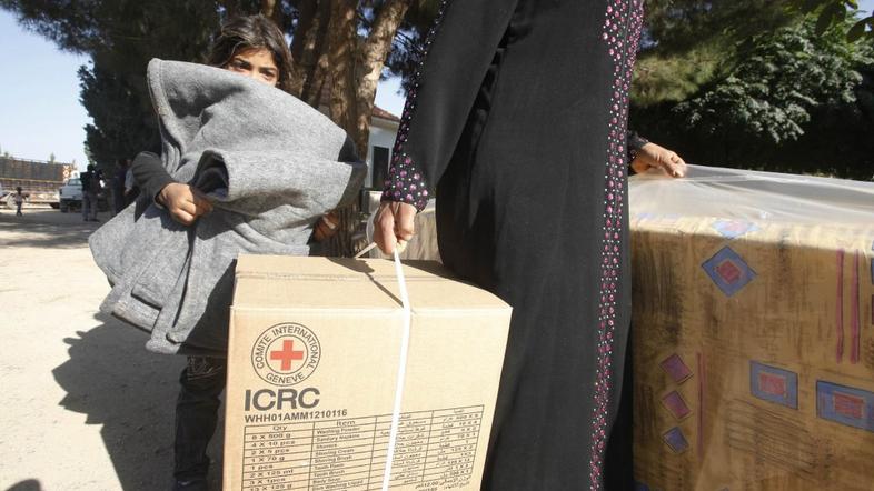 Rdeči križ, Sirija, 