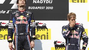 S četrto zmago Webber vodi v seštevku, Vettel pa po vnovičnem polu spet ni zmaga