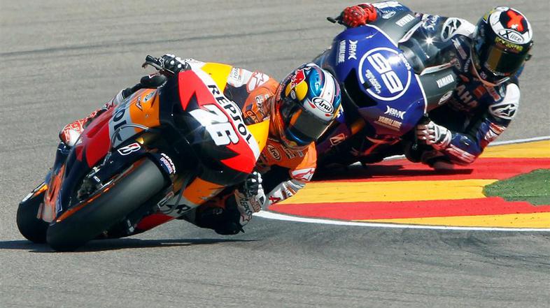 Pedrosa Lorenzo motoGP VN Aragonije Aragonija Španija Repsol Honda