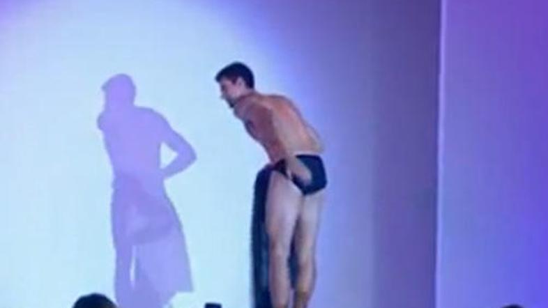 Novak Djoković je knez zabavljaštva.