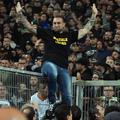 navijač ultras ograja Fiorentina Napoli Coppa Italia italijanski pokal finale