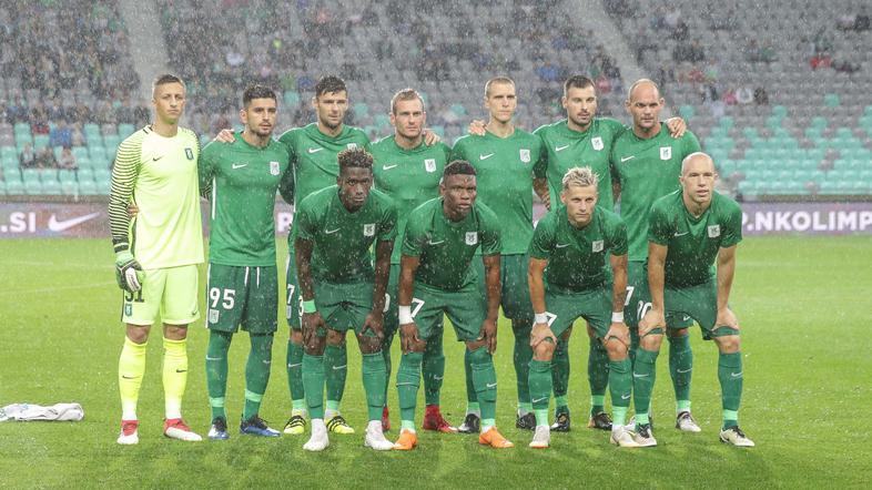 nogomet Olimpija Ljubljana - Qarabag