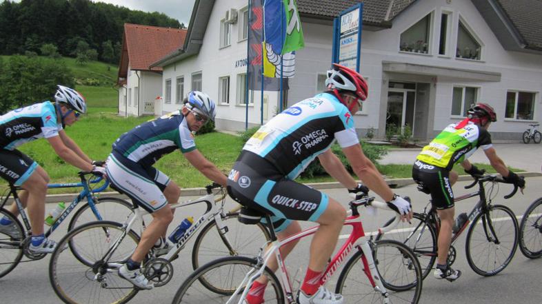 Kolesarji, maraton Franja 2012