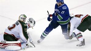 Ryan Kesler in Niklas Backstrom