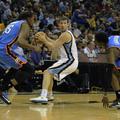 Udrih Durant Jackson Memphis Grizzlies Oklahoma City Thunder liga NBA