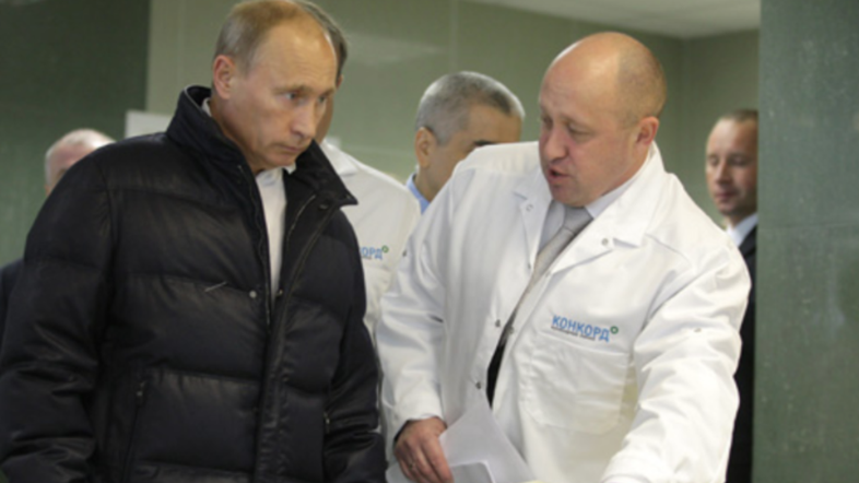 Vladimir Putin Jevgenij Prigožin