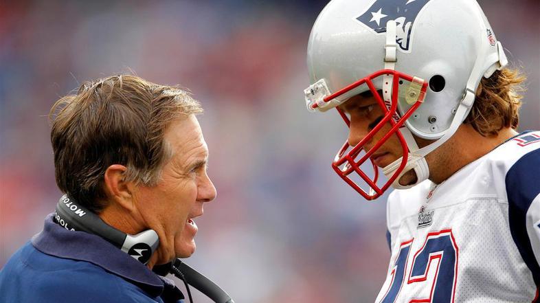 Tom Brady in Bill Belichick sta v 13. tednem Jetse ponižala s 45:3. (Foto: EPA)
