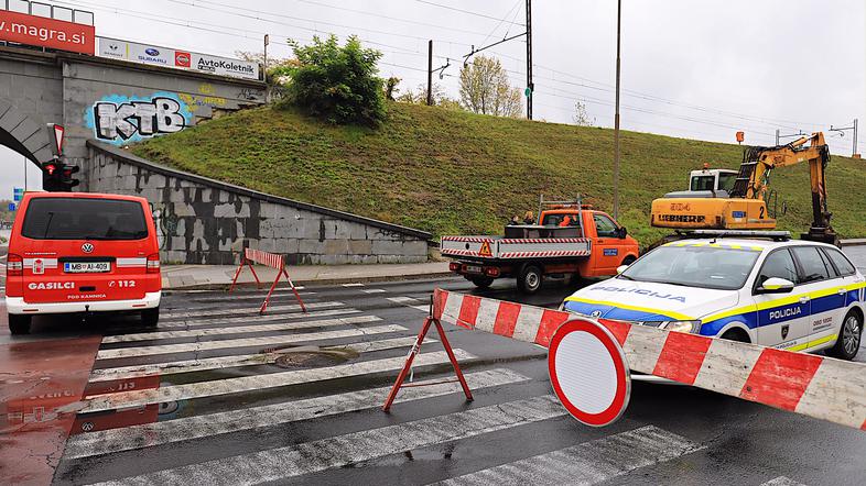 Maribor, deaktivacija bombe, policija, gasilci