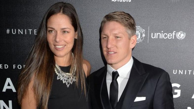 Bastian Schweinsteiger in Ana Ivanović