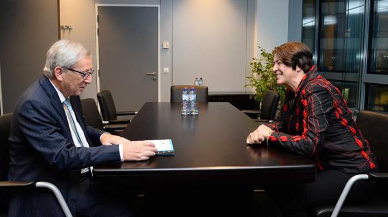 Juncker in Bulc