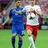 Lewandowski Katsouranis Poljska Grčija otvoritvena tekma Varšava stadion Euro 20